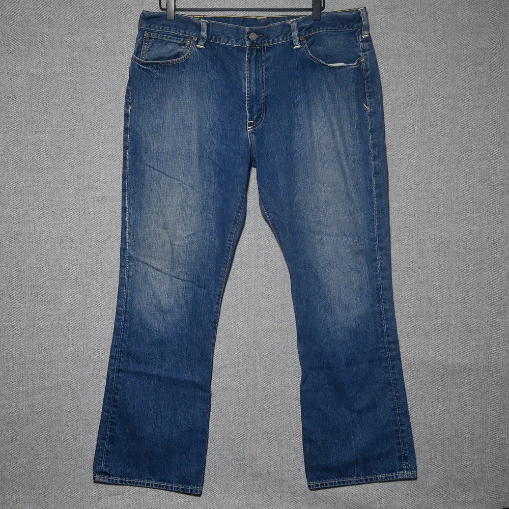 Polo Ralph Lauren Bootcut Jeans Mens Vintage 100 Cotton 38x30 Blue